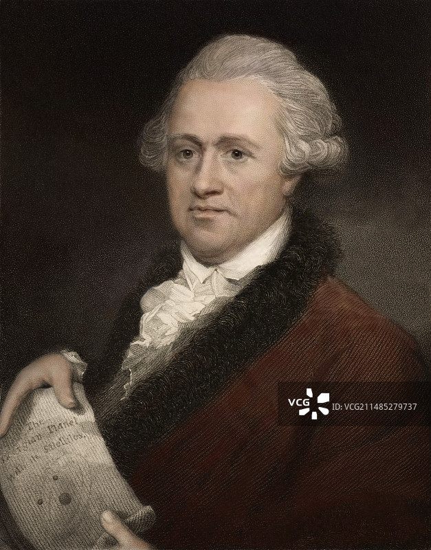 天文学家威廉·赫歇尔图片素材