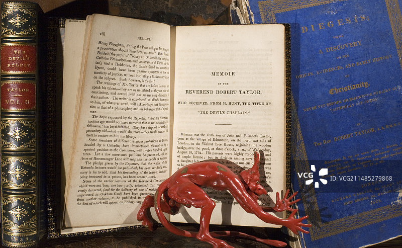 罗伯特·泰勒：达尔文的魔鬼牧师图片素材