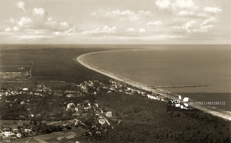 德国乌瑟多姆岛，1938年图片素材