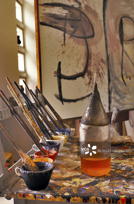 Joan Miro工作室，西班牙图片素材