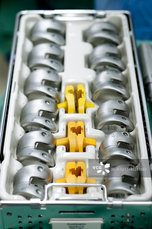 膝关节置换植入物图片素材