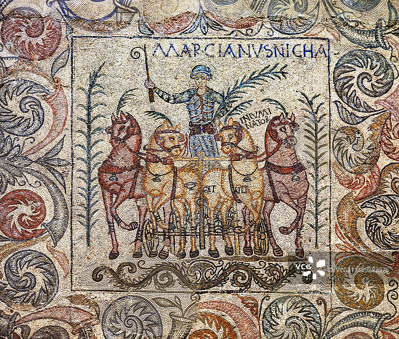 罗马战车驭者图片素材