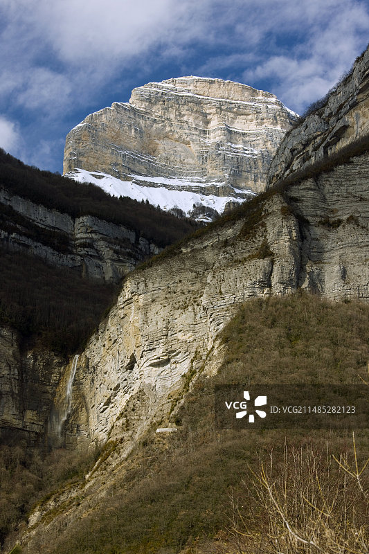 法国克罗勒齿峰图片素材