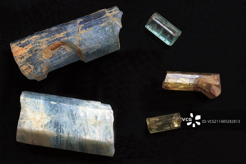 绿宝石晶体图片素材