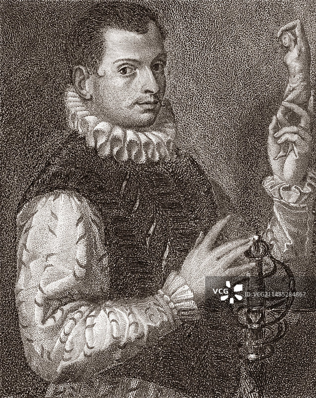 意大利艺术家本韦努托·切利尼图片素材