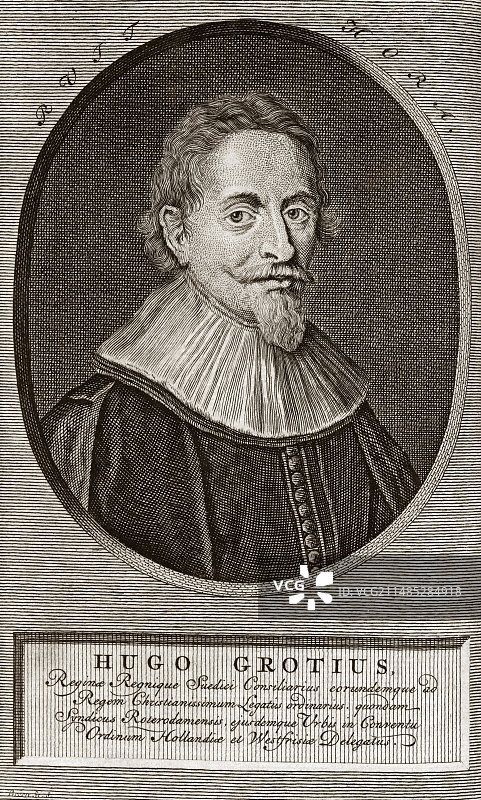 雨果·格劳秀斯，荷兰法学家图片素材
