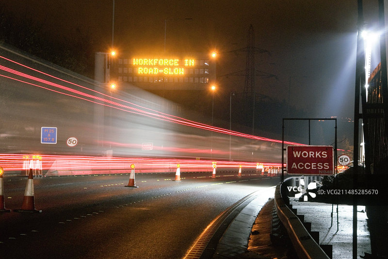 高速公路信息牌图片素材