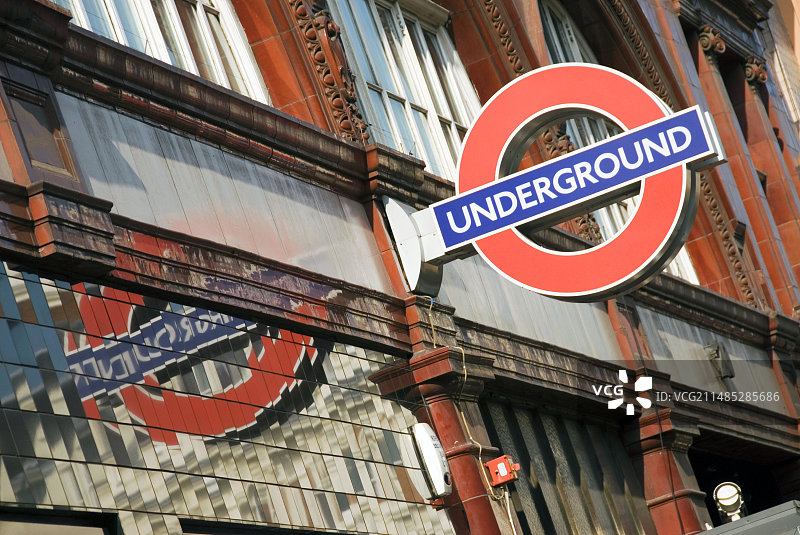 伦敦地铁标志图片素材