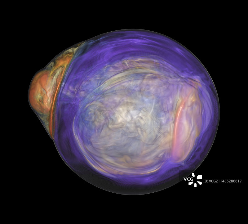 超新星3D模拟图片素材