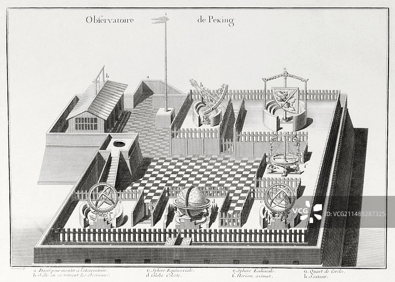北京古观象台艺术作品图片素材