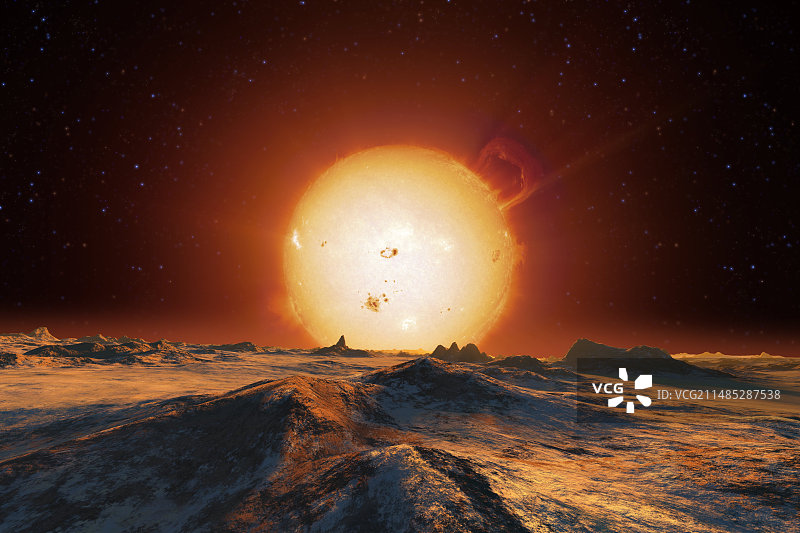 外星景观艺术作品图片素材