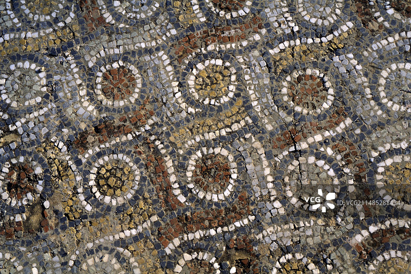 土耳其以弗所马赛克图片素材