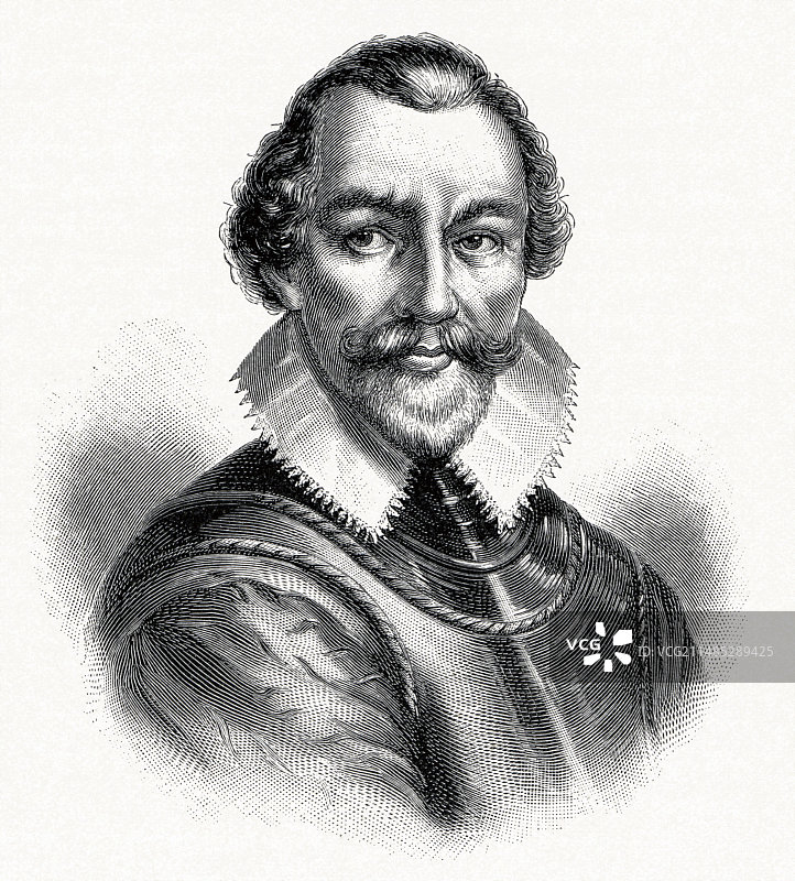 英国探险家马丁·弗罗比舍图片素材