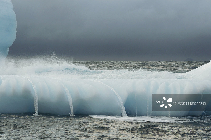 南乔治亚岛冰山图片素材