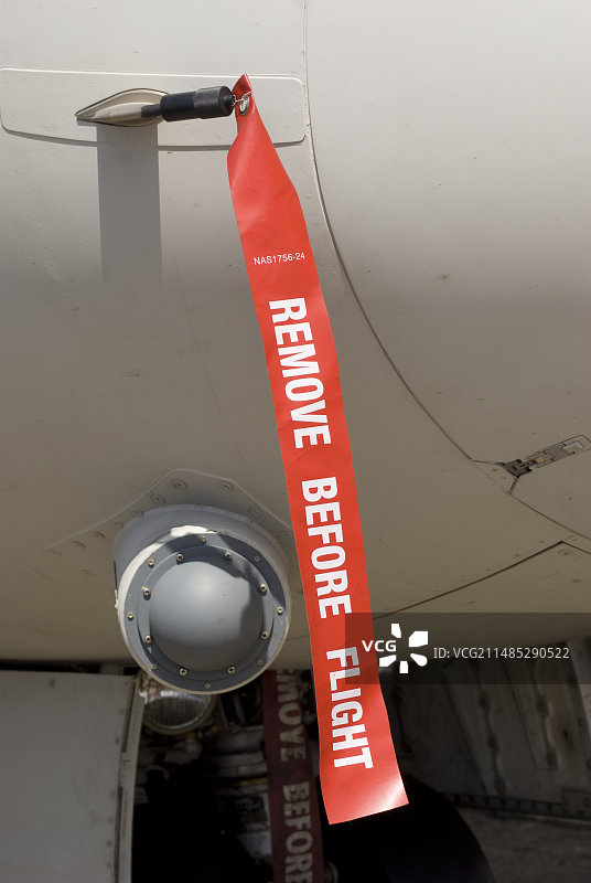 飞行前移除标签图片素材