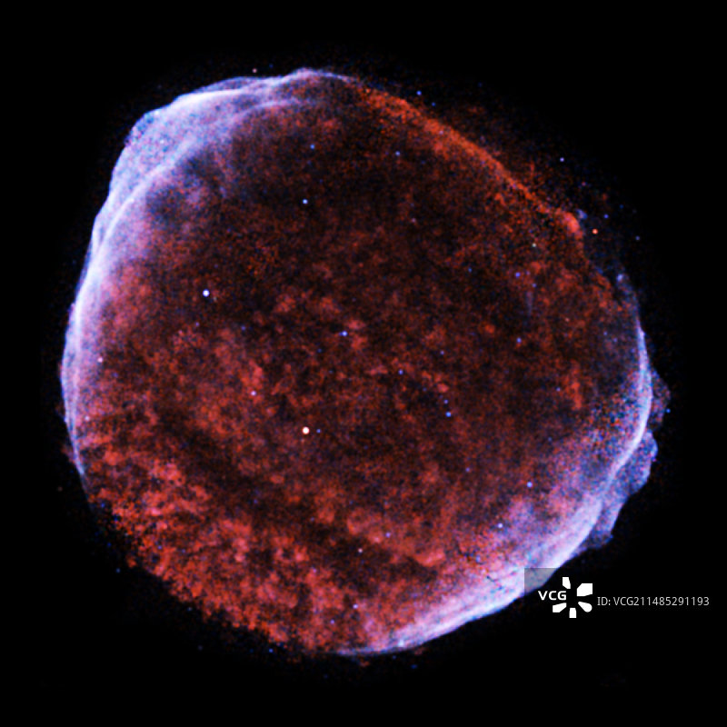 1006年超新星X射线图像图片素材