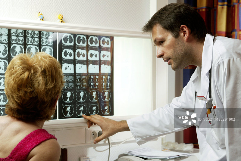 CT扫描诊断图片素材