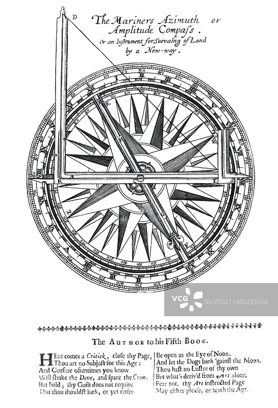 振幅指南针艺术作品图片素材