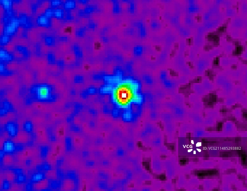 活跃星系NGC 1275伽马射线图像图片素材