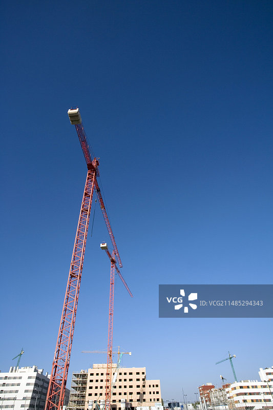 西班牙建筑工地图片素材