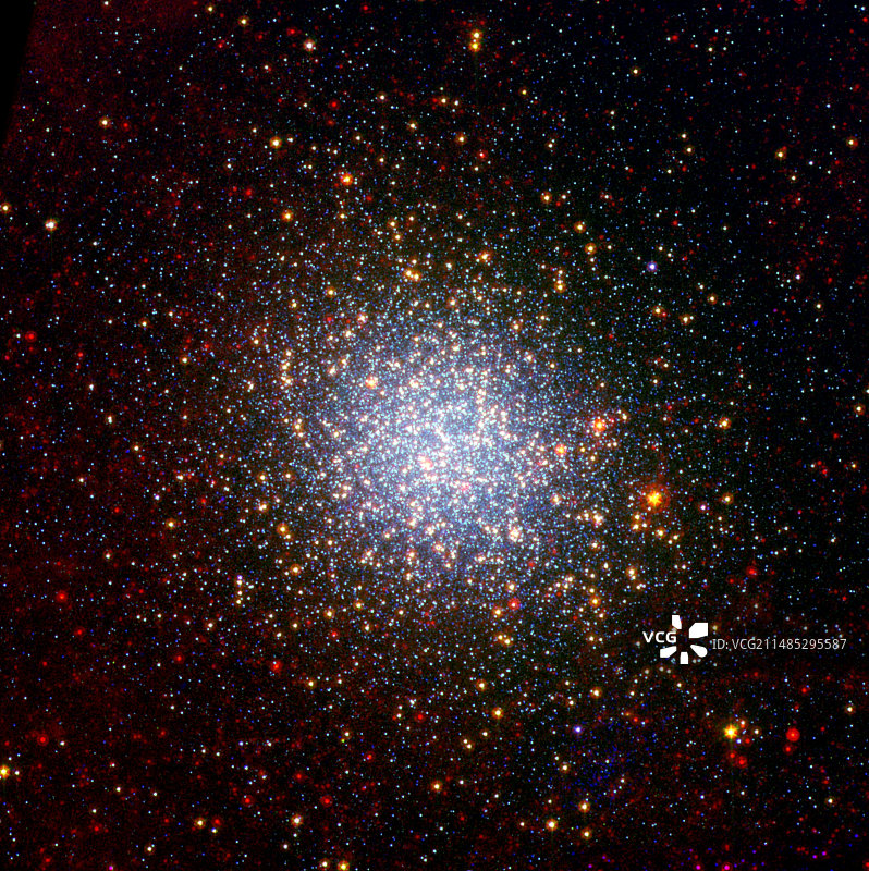 Omega Centauri (NGC 5139) 复合图像图片素材
