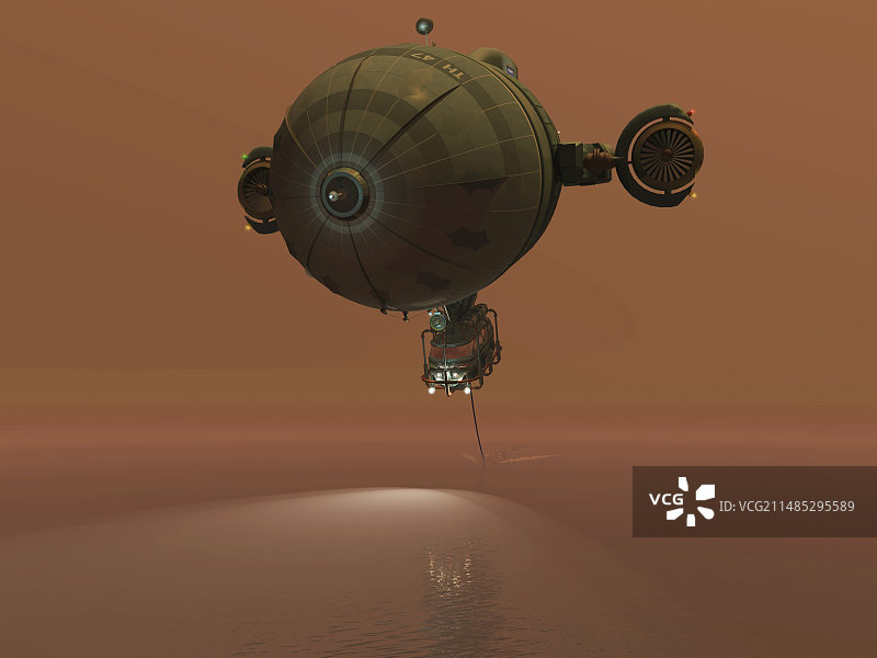 探索土卫六艺术作品图片素材