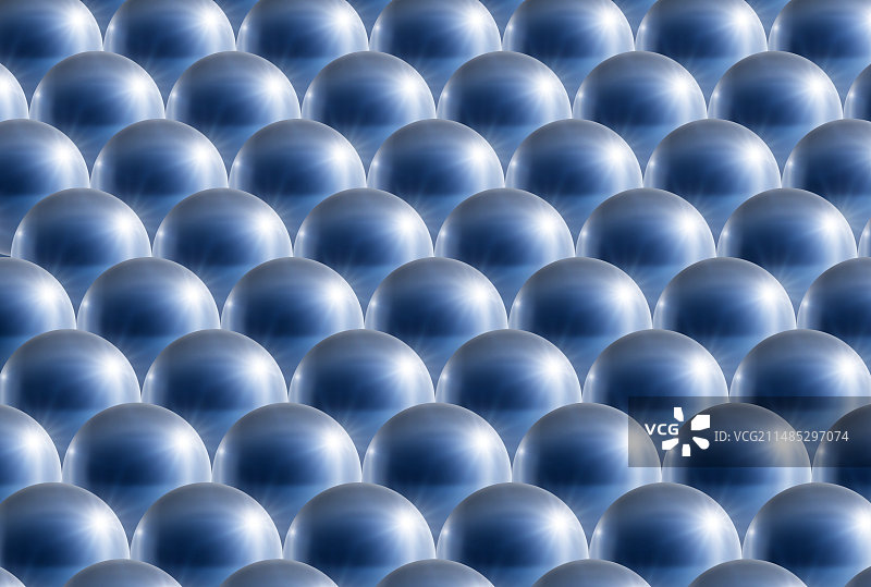 金属球体抽象艺术品图片素材