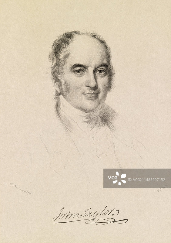 约翰·泰勒，英国土木工程师图片素材