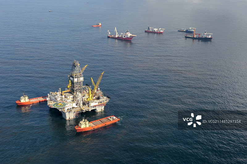 2010年墨西哥湾漏油事件图片素材