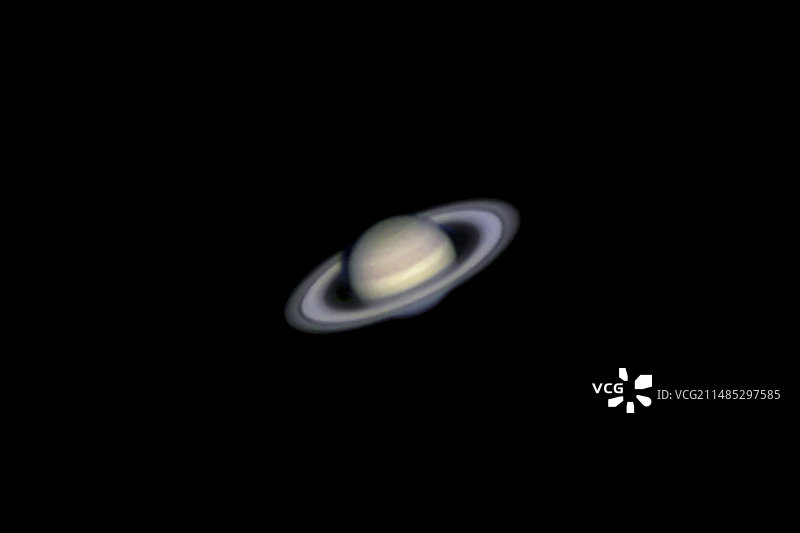 土星及其光环图片素材