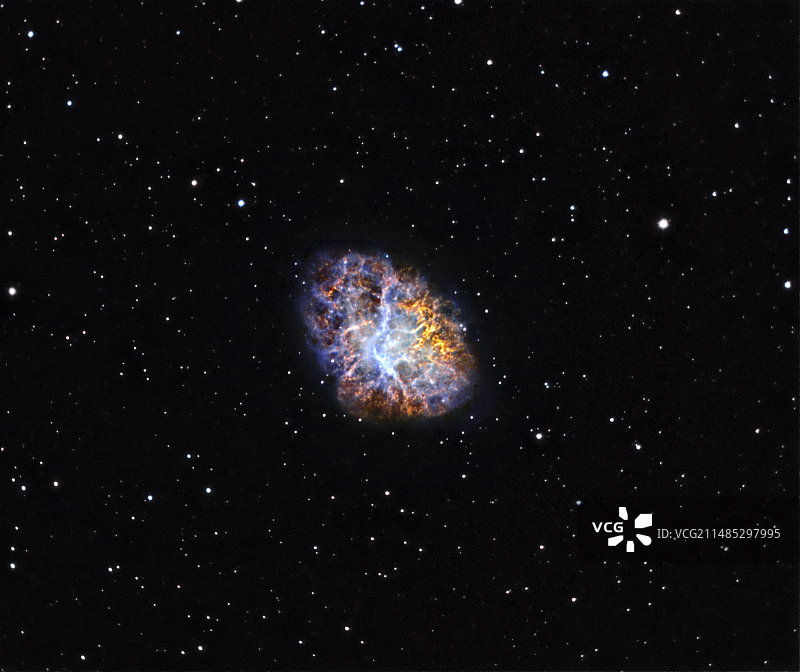 蟹状星云图片素材