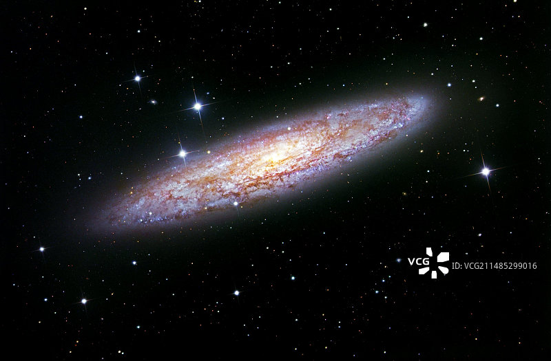 雕塑家星系(NGC 253)图片素材