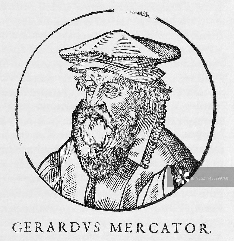 杰拉杜斯·墨卡托，弗拉芒制图师图片素材