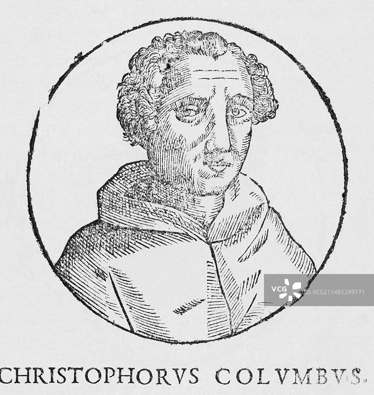 意大利探险家克里斯托弗·哥伦布图片素材