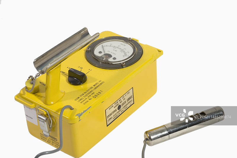 盖革计数器和盖革管图片素材