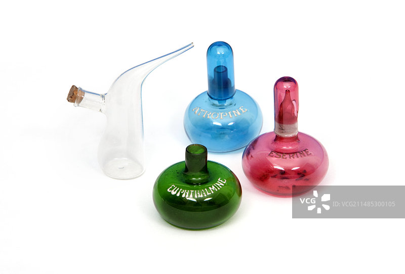 20世纪早期的眼科药物图片素材