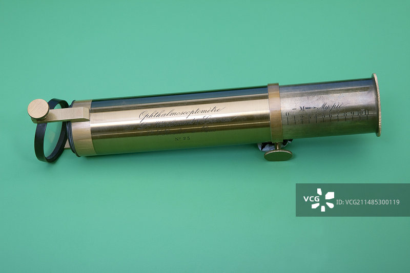 19世纪后期的眼科检查工具图片素材