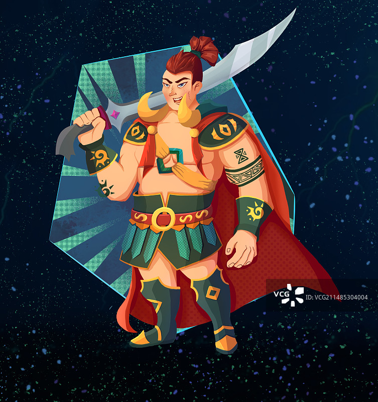 部落士兵图片素材