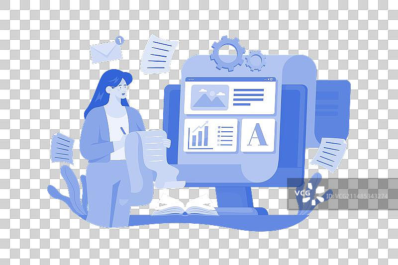 白色背景上的文案概念图片素材