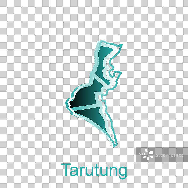 塔鲁utung市地图世界地图设计图片素材