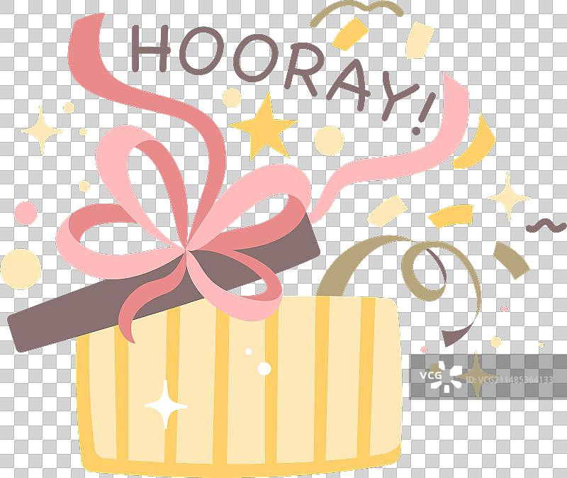 生日礼物刻字贴纸图片素材