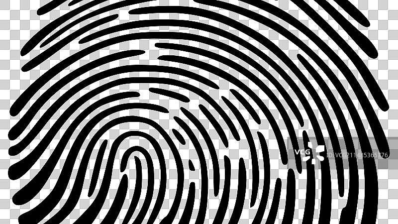 高品质指纹Logo图片素材