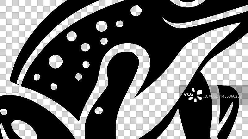 青蛙高品质Logo设计（T恤适用）图片素材