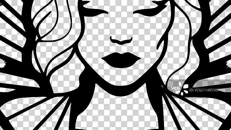 彩色玻璃黑白隔离图标图片素材