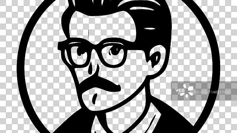 复古黑白照片图片素材