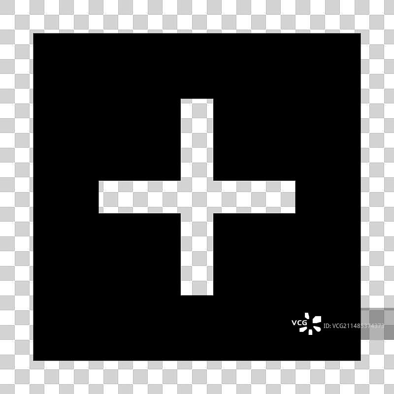 适用于网站UI设计的添加图标图片素材