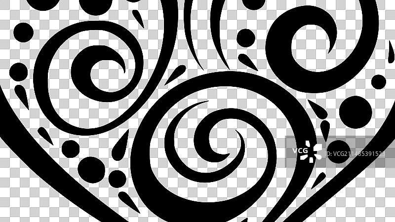 心脏-黑白隔离图标图片素材