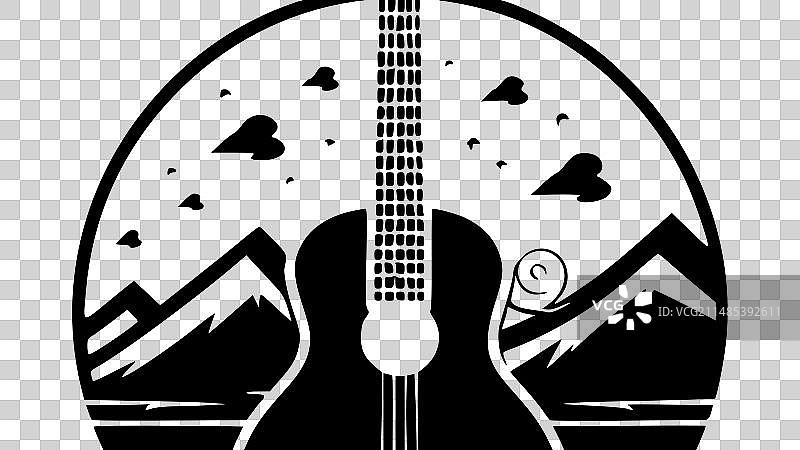 高品质音乐Logo设计，T恤理想素材图片素材