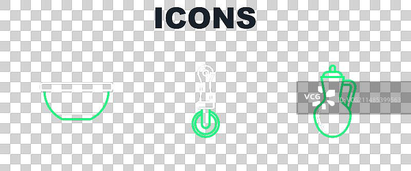 橄榄油瓶、碗、披萨刀图片素材