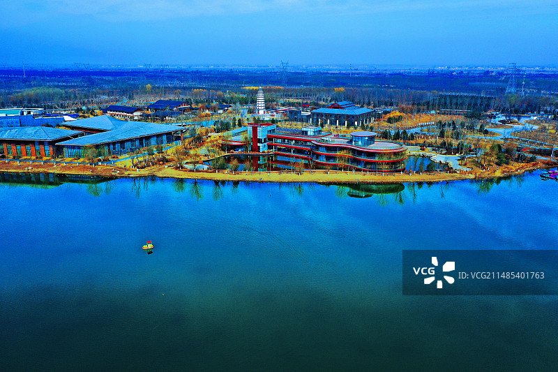 雄安新区美景随拍 郊野公园图片素材